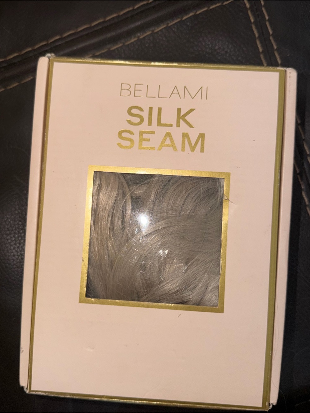 BELLAMI Silk Seam Hair Piece - Light Ash Blonde